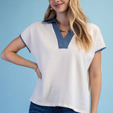Bayside Textured Knit Top