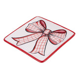 Red/Pink Bow Trinket Tray
