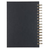 Journal Wirebound Black/Gray Be Strong Josh. 1:9