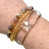 Be-LightFul Crystal Bracelet in Gold: Small