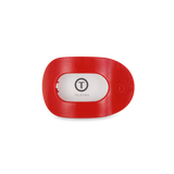 Round Flat Hair Clip | Small | Rudolph Red