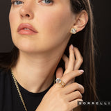 Crystal Izzy Decorated Stud Earrings