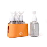 En Route Bon VoyagePack TSA-Friendly Travel Bottle Set (4 Pack with Case)