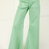 Emerald High-Rise Flared Pants