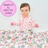 Hum Along Hummingbird Baby Swaddle Blanket