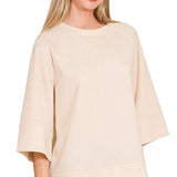 Scuba 3/4 Sleeve Pullover