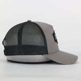 OLE BOY Grey/Black Classic Logo Patch Hat: Gray