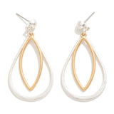 Layered Teardrop Earrings