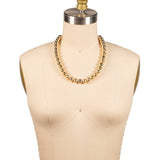 Chunky Zola Tennis Necklace - 4NFS90BGMTL: Metallic