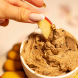 Chocolate Chip Cookiedough Cheesecake Dip