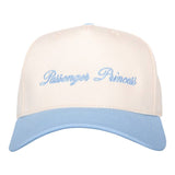 Passenger Princess Two-Toned Vintage Hat: Black and Tan