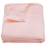 Pink Bamboo Muslin Swaddle Blanket