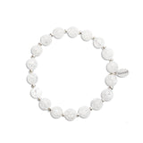 Count Your Blessings Bracelet in Snowflake Quartz: L