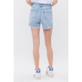 Mica Denim Anthemis High Rise Midi Shorts