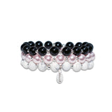 Count Your Blessings Bracelet in Pink Pearl: S