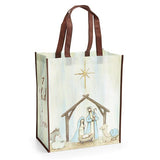 A Child Is Born Nativity Tote Bag
