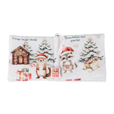 Christmas Friends Crinkle Cloth Book for Babies