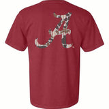 AL Camo A Tee: Grey / Large