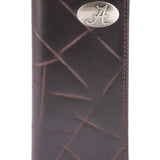 Alabama Crimson Tide Collegiate Secretary Leather Wallet.: UAL Wrinkle