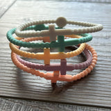 Silicone Cross Bracelet