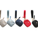 Jennifer Wristlet Wallet Keychain Onyx