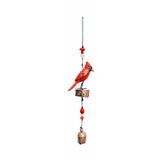 Handmade Cardinal's Perch Bell Wind Chime