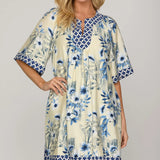 Bluebell Breeze Mini Dress