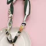 HANDMADE SCARF CHARM NECKLACE | 80N91790: A