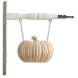 6.5" Tan Resin Short Ribbed Double-Sided Pumpkin Arrow Replacement