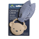 Taupe Bear Crinkle Crew