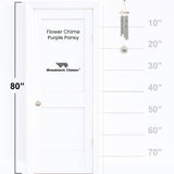 Flower Chime - Purple Pansy