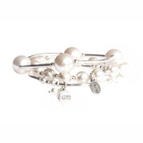 Intentional Bracelet in White Pearl: L
