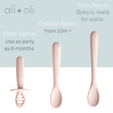 Pink Multi Stage Spoon Set for Baby