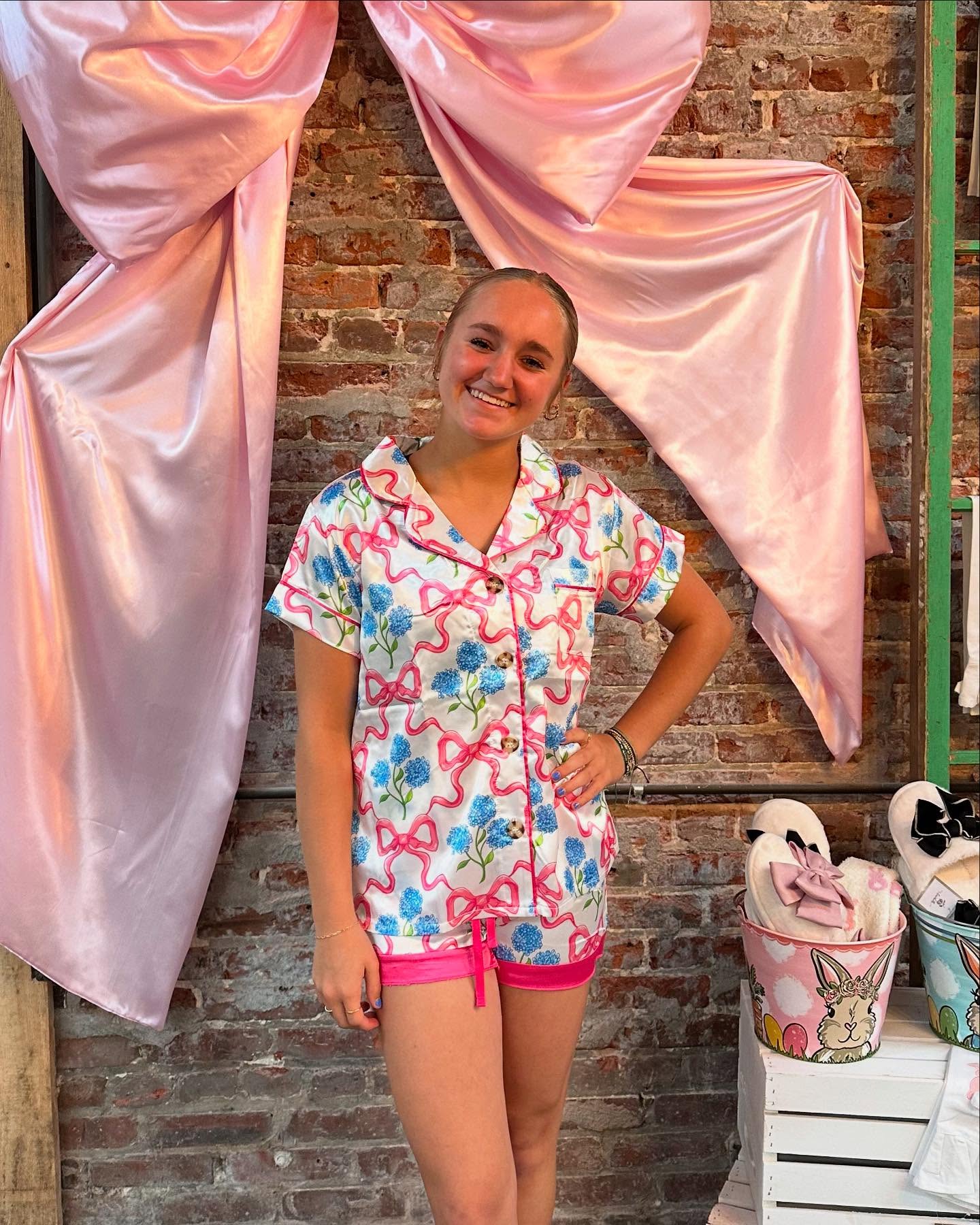 Simply Southern® Ribbon Silky PJ Set – Sweet Serendipity