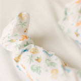 Dino - Land Print Zip Footie: Newborn