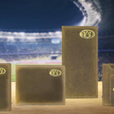 Auburn Tigers Collegiate Woven Ribbon Key Chain. Auburn Key Fob. Auburn Tigers Gift. War Eagle Key Ring. Brass Clasp and O-Ring.