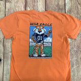 Aubie Watercolor: True Navy / Small