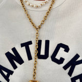 XL Heart Necklace – Gold