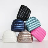 Irene Cosmetic Puffer Bag Navy 