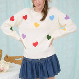3D Heart Sweater
