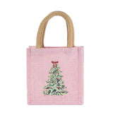 Noelle Tree Petite Gift Tote  7x7x5