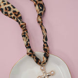 HANDMADE SCARF CHARM NECKLACE | 80N91790: A