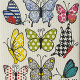 Lively Butterflies Swedish Cloth