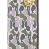 Shotshell Men's Secretary Old School Camo Leather Wallet.: Brown/Tan Camo