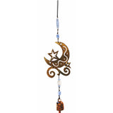 Handmade Moon & Stars Bell Wind Chime – Handcrafted in India