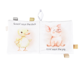 Farm Animals Crinkle Cloth Book for Toddlers