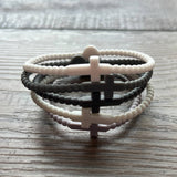 Silicone Cross Bracelet