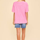 Everyday Essential Cotton Tee – Pink
