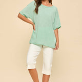 Everyday Essential Cotton Tee – Mint