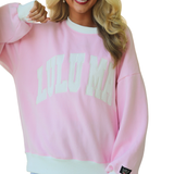 Lulu Mac Color Block Pink/White